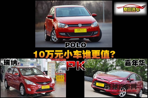 POLO對比瑞納/嘉年華!10萬元小車誰更值