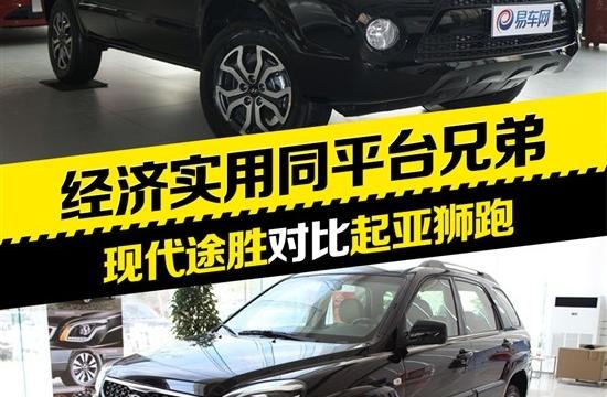 主打經(jīng)濟實用牌 起亞獅跑對比現(xiàn)代途勝
